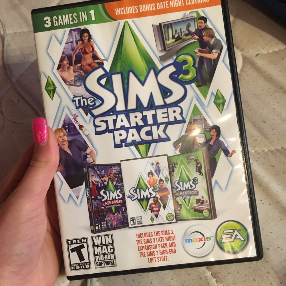 Unopened sims starter pack